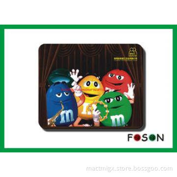 Customized Cartoon Natural Rubber Mouse Mat For Kids , ODM